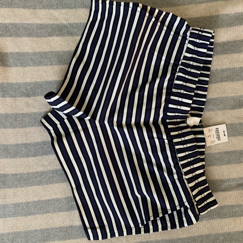 JCrew Striped Shorts